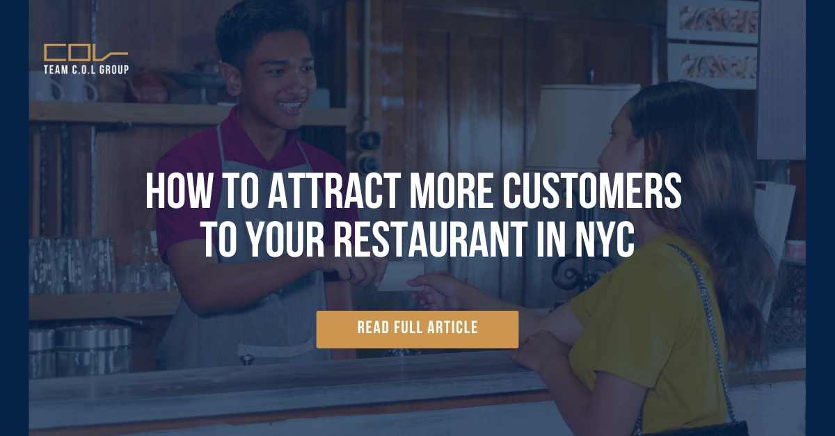 How to Attract More Customers to Your Restaurant in NYC