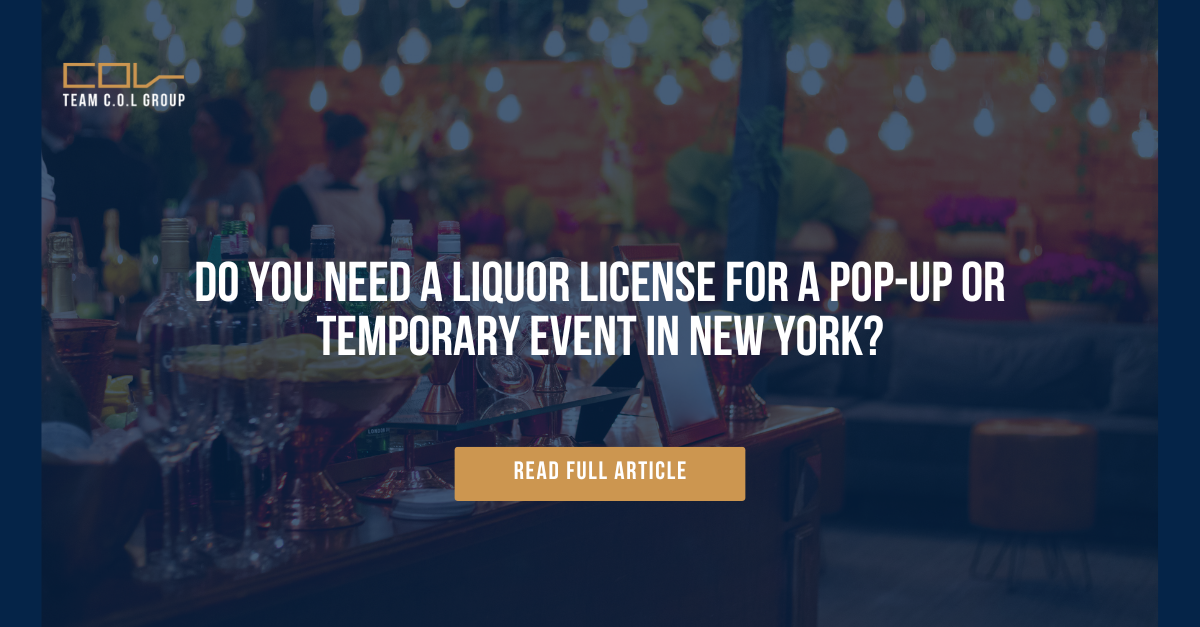 Do You Need a Liquor License for a Pop-Up or Temporary Event in New York_